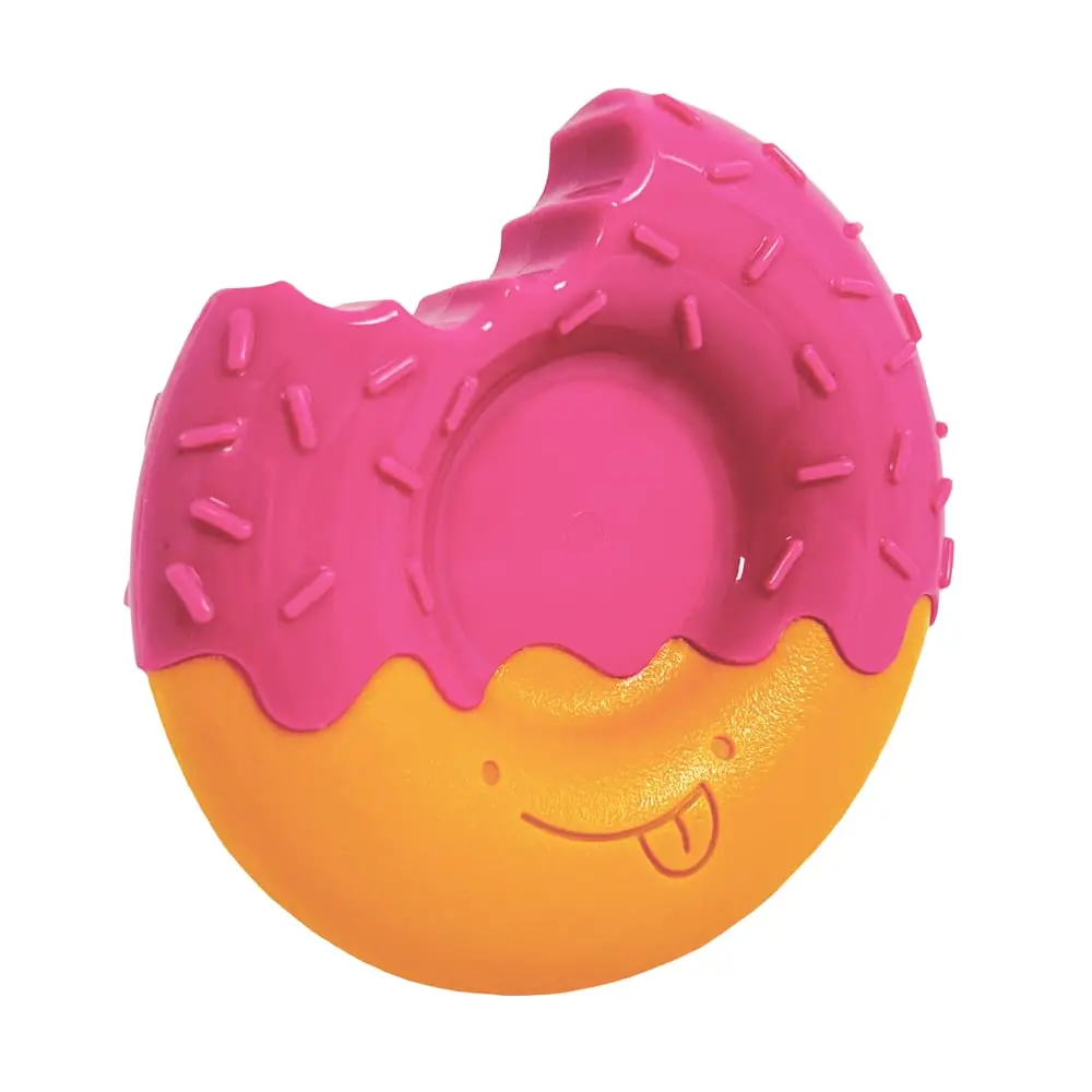 Nylabone Power Chew Donut Dog Toy Bacon Glazed Flavor 1