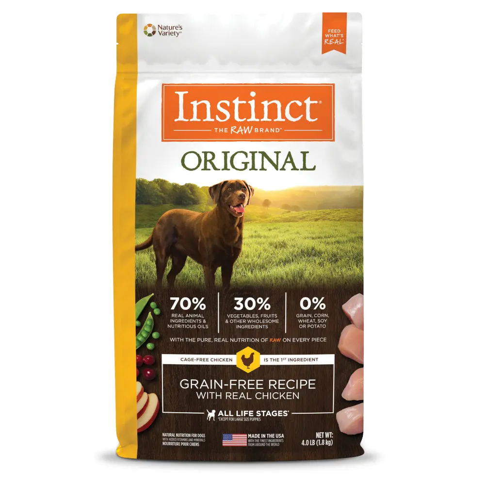 Nature's Variety Instinct Original Chicken Dry Dog Food 1