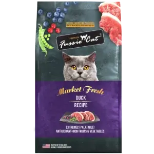 Fussie Cat Market Fresh Duck Formula Dry Cat Food 1
