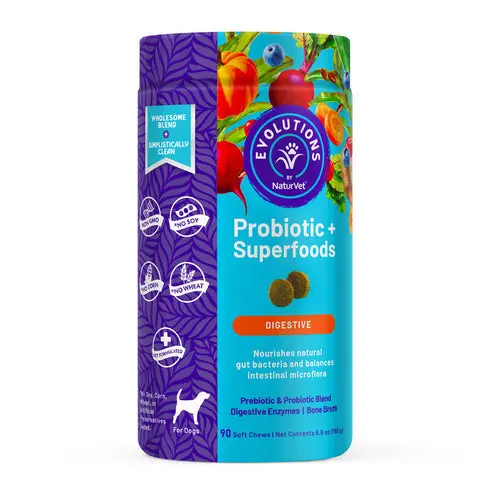 Naturvet Evolutions - Probiotic + Superfoods Soft Chews 1