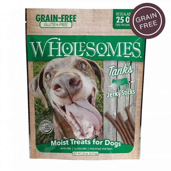 Wholesomes Tank’S Beef Jerky Sticks For Dogs 1