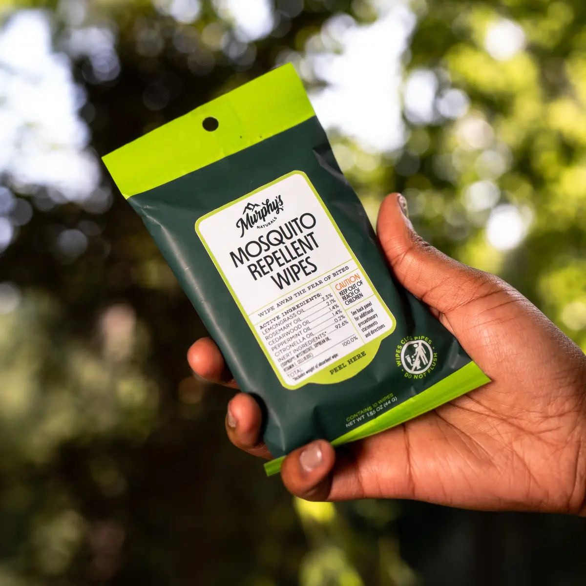 Murphy's Naturals Mosquito Repellent Wipes 1