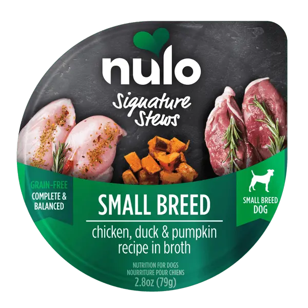 Nulo Chicken, Duck & Pumpkin In Broth Signature Stew For Small Breed Dogs 1