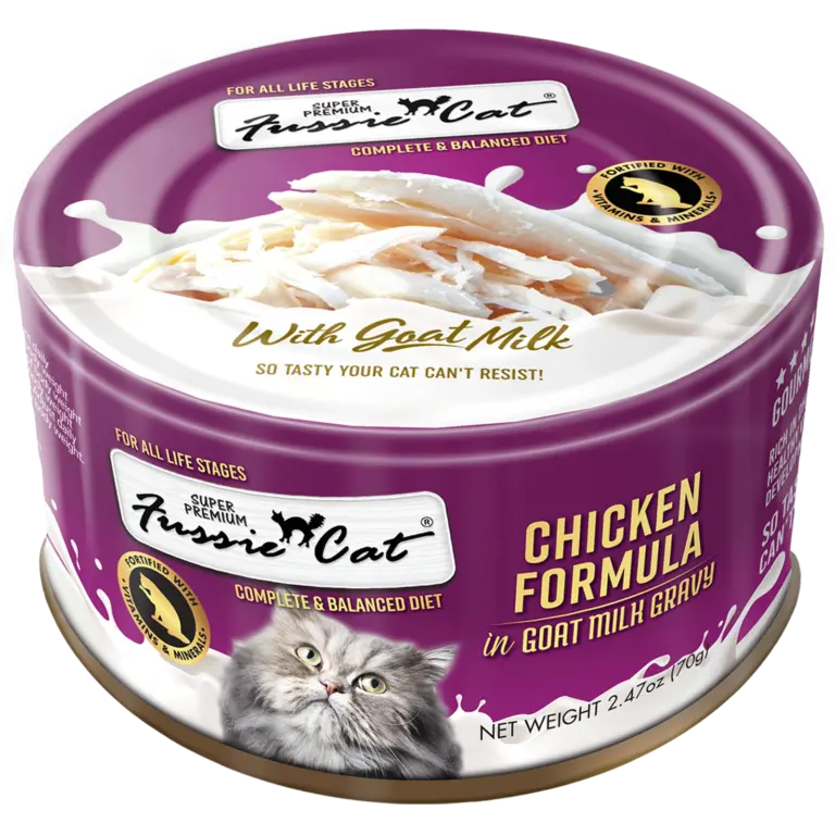 Fussie Cat Chicken Formula In Goat Milk Gravy Cat Food 1