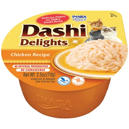 Inaba Dashi Delights Chicken Recipe Cat Treats 1