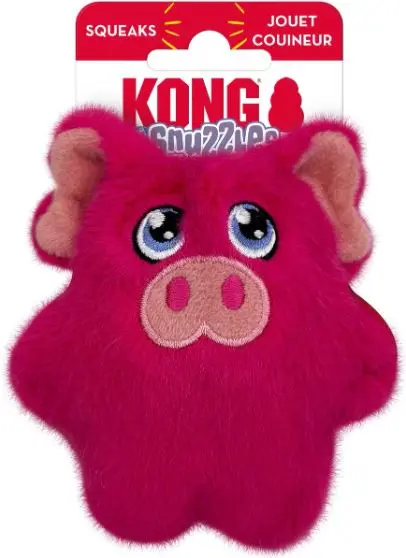 Kong Snuzzle Mini Pig Dog Toy 1