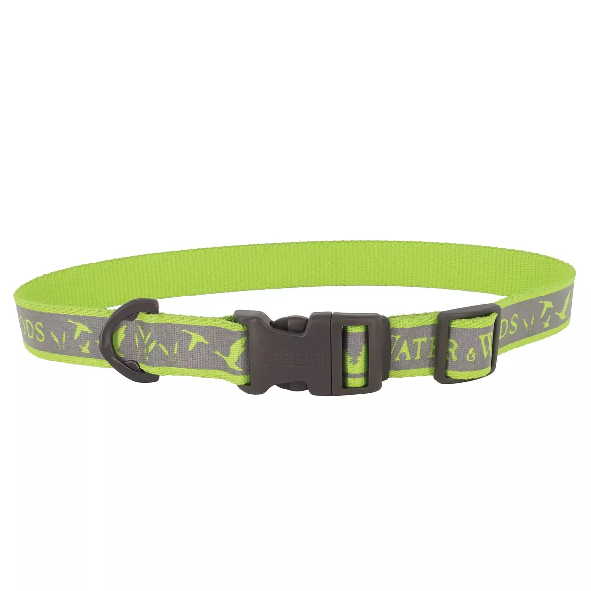Coastal Pet Products Water & Woods Adjustable Reflective Dog Collar 2