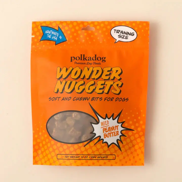 Polkadog Wonder Nuggets Peanut Butter Dog Treats 1