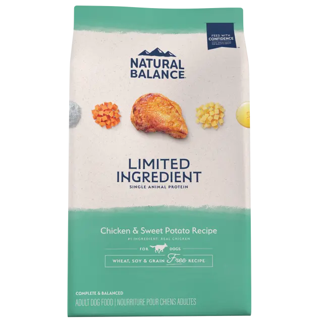 Natural Balance Limited Ingredient Diet Grain Free Chicken & Sweet Potato Recipe Dry Dog Food 1