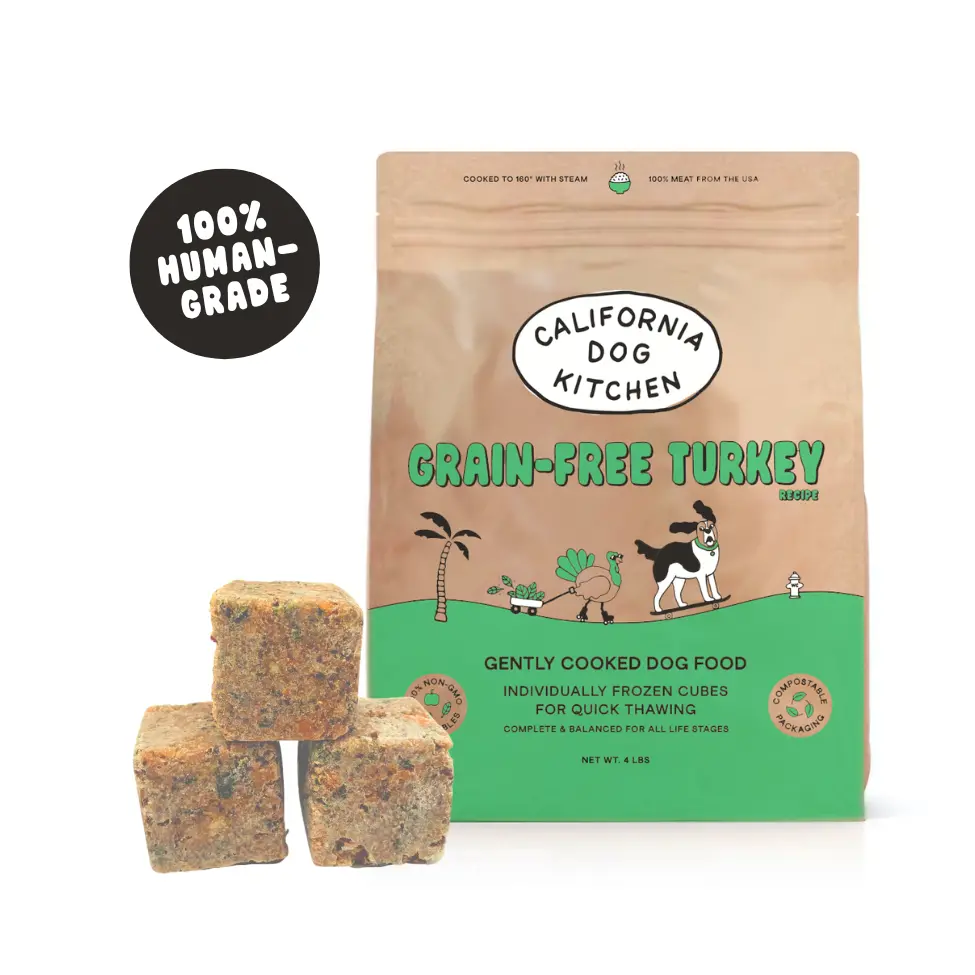 California Dog Kitchen Gently Cooked Grain Free Turkey 1