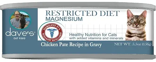 Dave's Cat Restricted Diet Magnesium Chicken Liver 5.5Oz 1