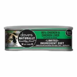 Dave's Naturally Healthy 95% Chicken Liver 5.5Oz 1