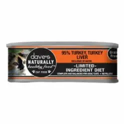 Dave's Naturally Healthy 95% Turkey Liver 5.5Oz 1