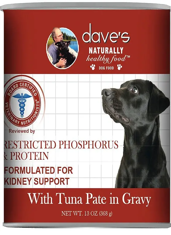 Daves Dog Can Restricted Phosphorous Tuna 1