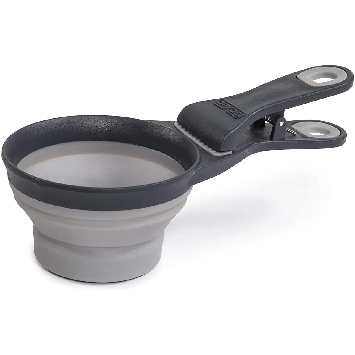 Dexas Collapsible Klipscoop Light Gray 1