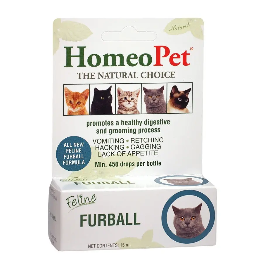 Homeopet Feline Furball Relief 1