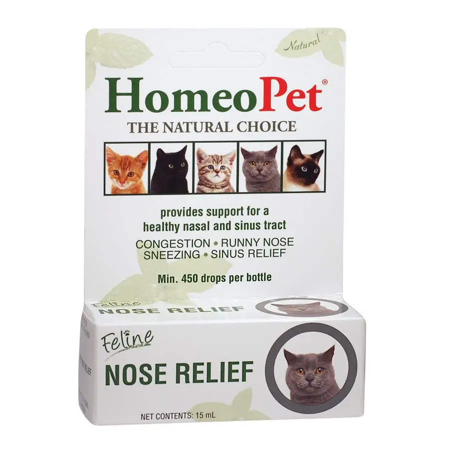 Homeopet Feline Nose Relief 1