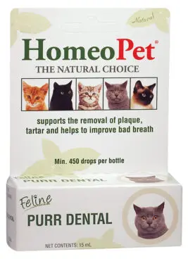 Homeopet Feline Purr Dental 1