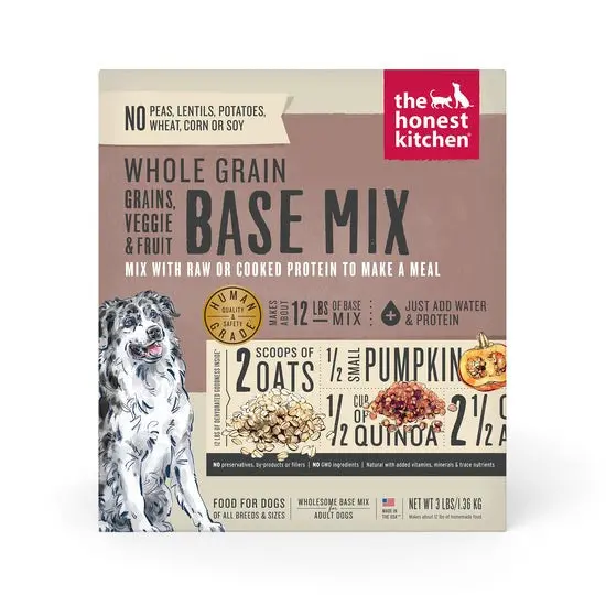 Honest Kitchen Base Mix Whole Grain Fruit Veggie 1