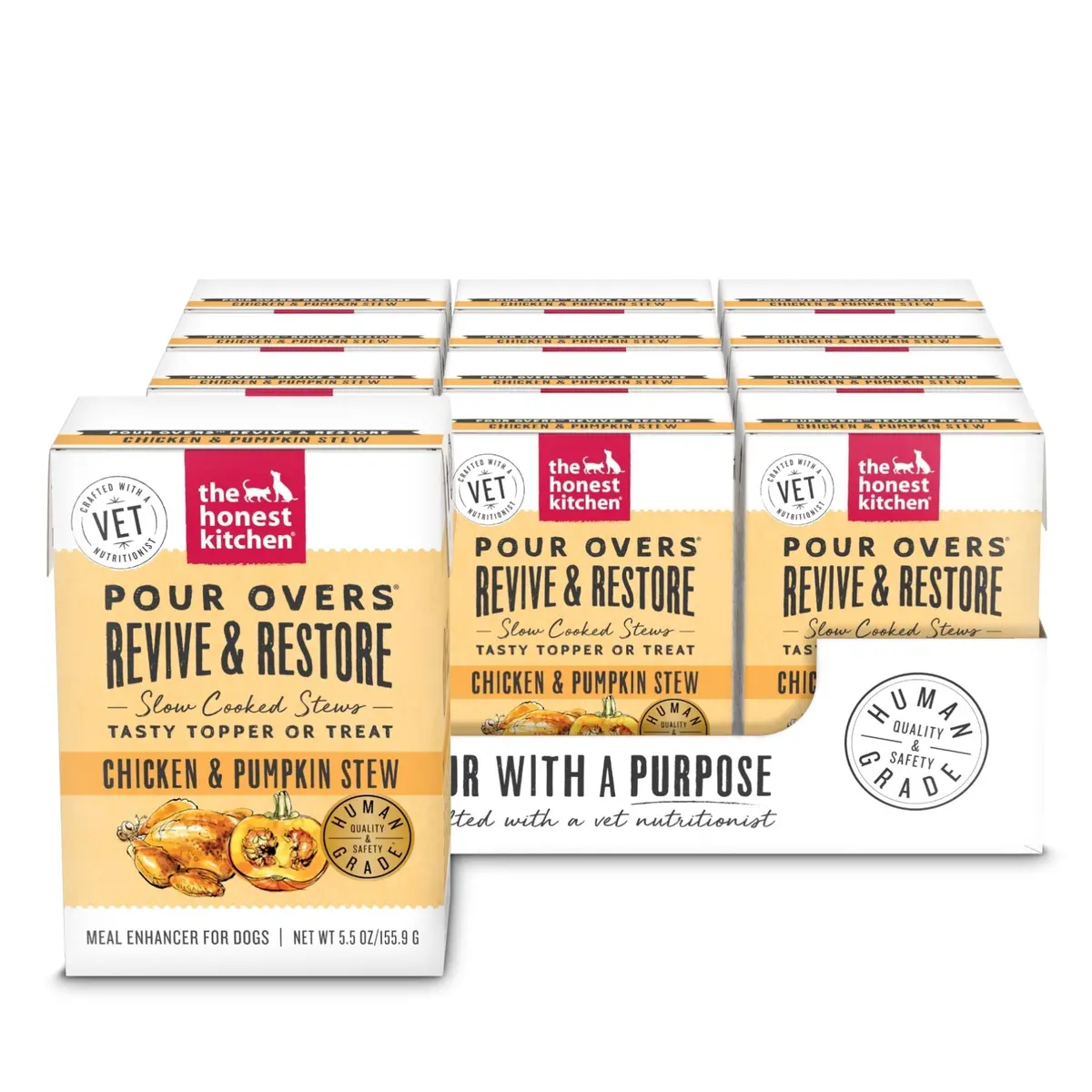 Honest Kitchen Pour Over Revive & Recovery Chicken 5.5Oz 1