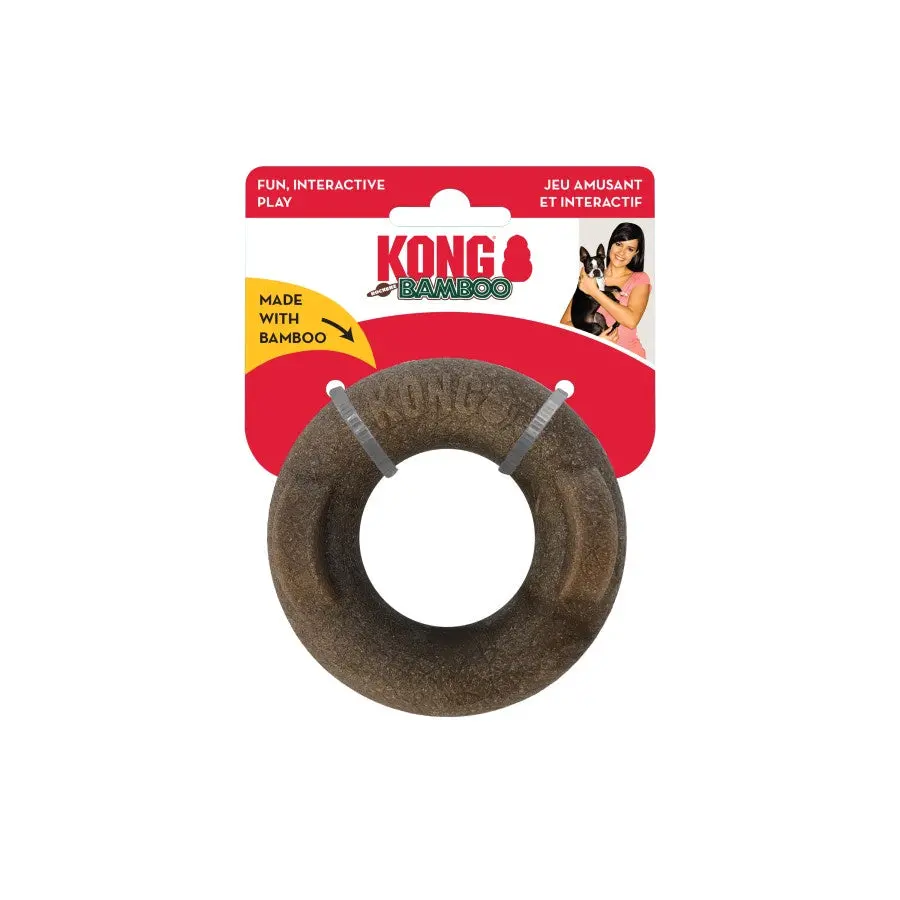 Kong Bamboo Rockerz Ring Dog Toy 1