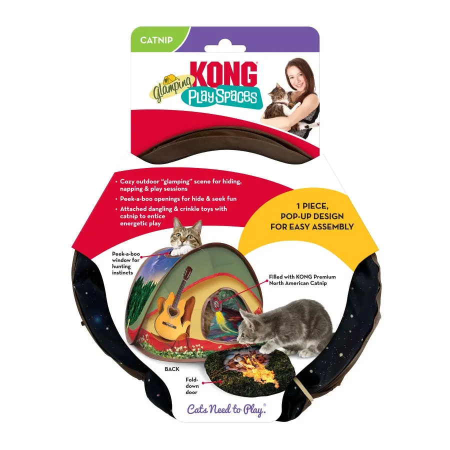 Kong Cat Play Spaces Glamping Tent Cat Toy 1