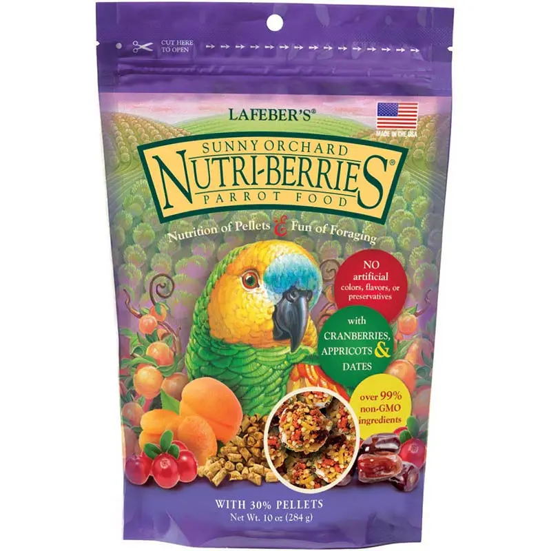 Lafeber Sunny Orchard Nutri-Berries Parrot Food 10Oz 1