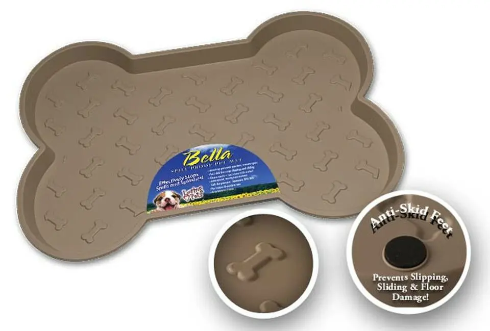 Loving Pet Spill Proof Mat Tan 1
