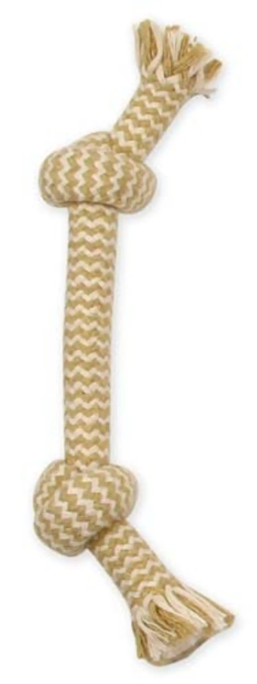 Mammoth Flossy Chews Extra Pb Scented Dog Toy 2 Knot Rope 1