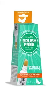 Vetality Brush Free Gel Cats .88Oz 1