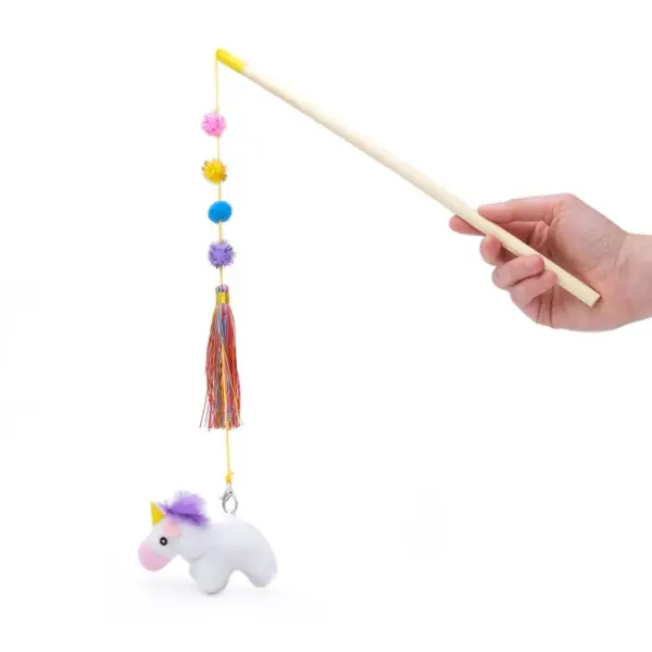 Zippy Claws Cat Zippystick Unicorn 1