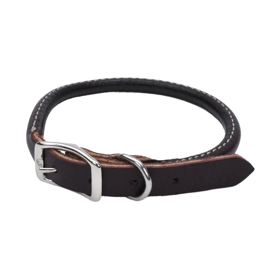 Coastal Latigo Brown Round Collar 1