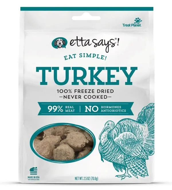 Etta Says Freeze Dried Simple Turkey 2.5Oz 1