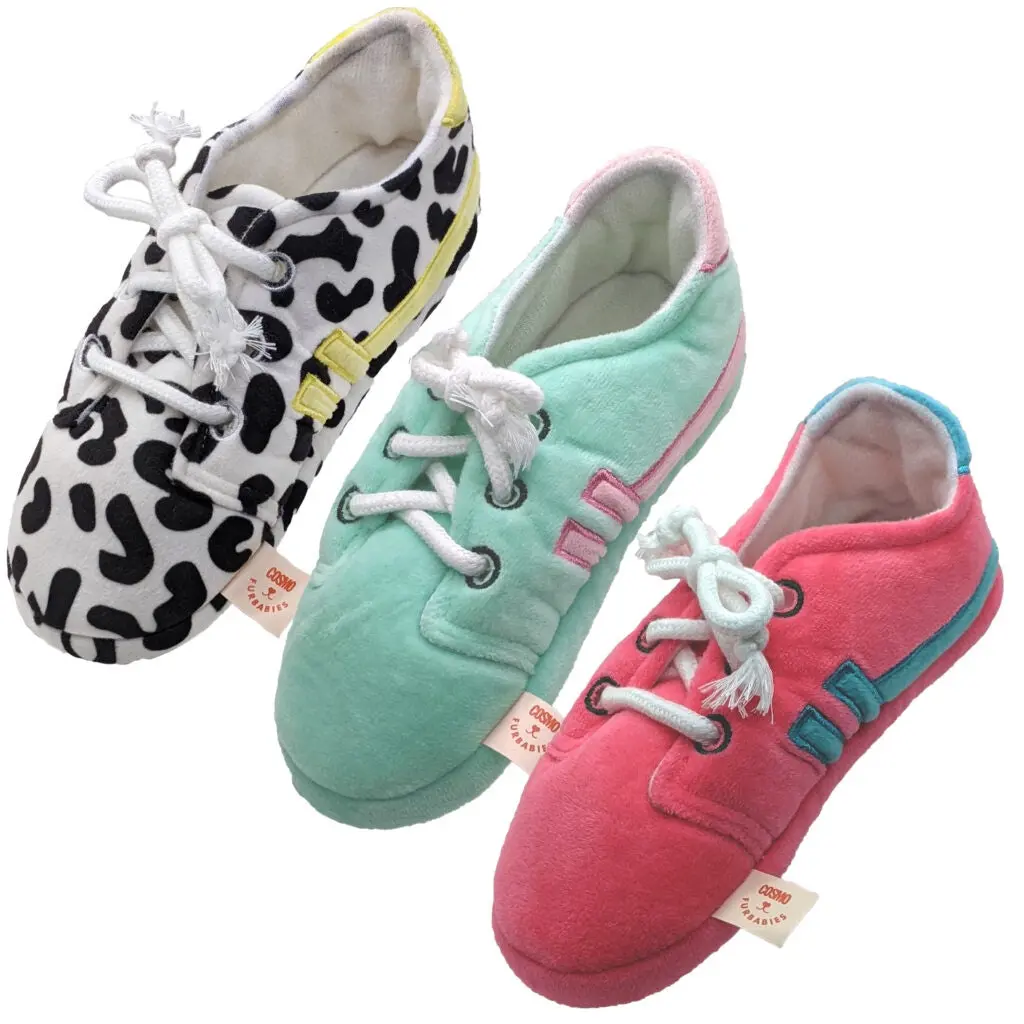 Fashion Pet Cosmo Sneaker Plush Dog Toy 1