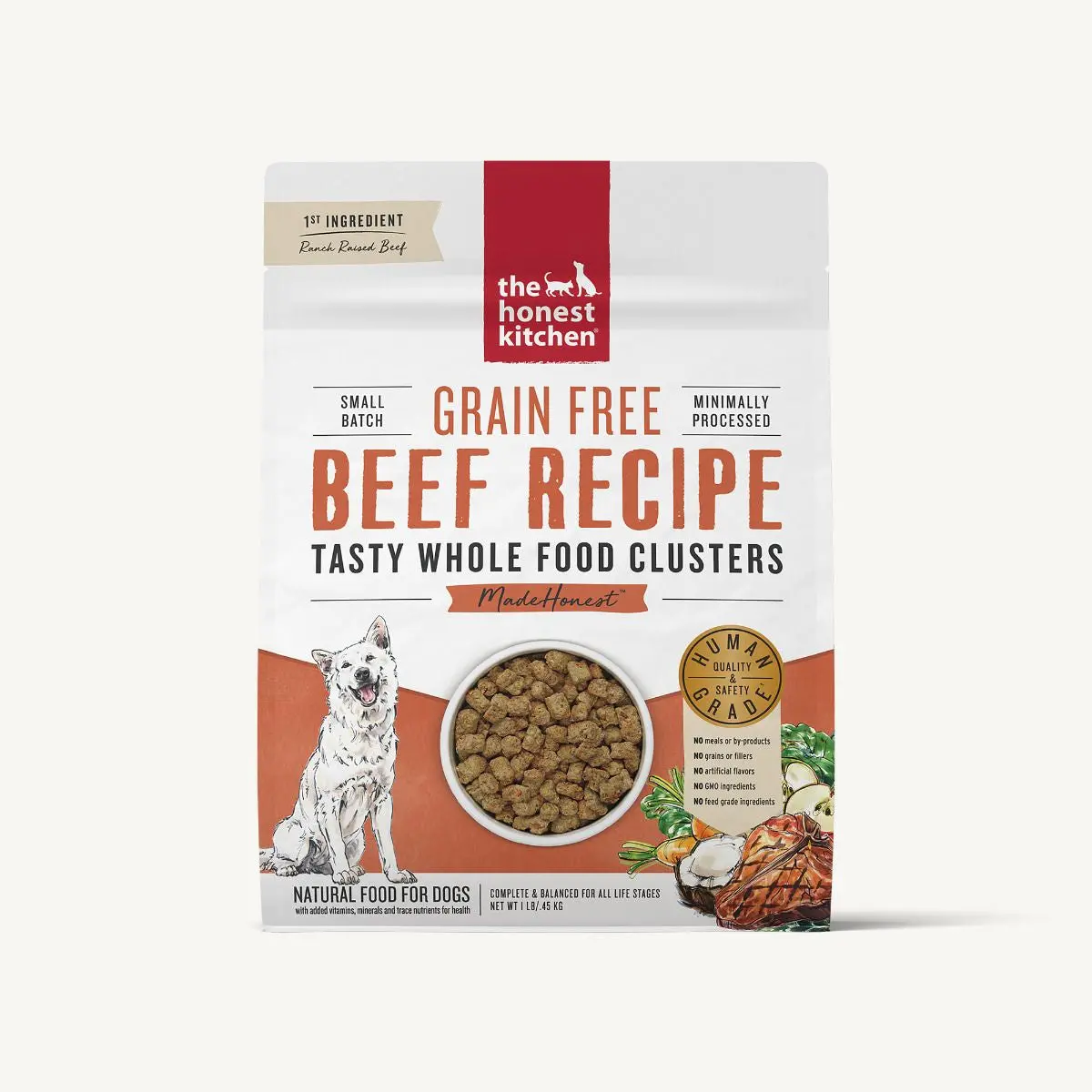 Honest Kitchen Clusters Gf Beef 1
