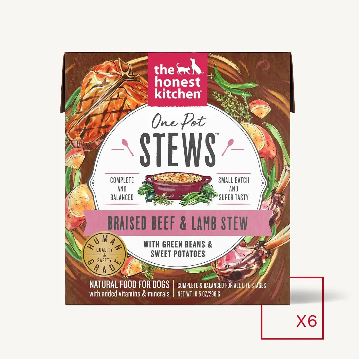 Honest Kitchen One Pot Stew Beef Lamb 10.5Oz 1