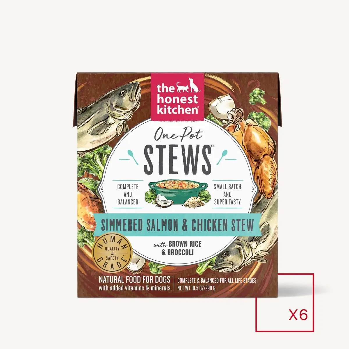 Honest Kitchen One Pot Stew Salmon Chicken 10.5Oz 1