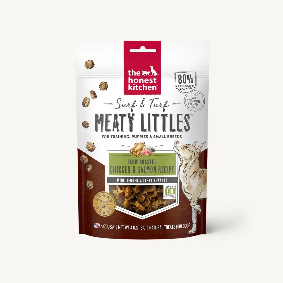 Honest Kitchen Surf & Turf Meaty Littles Chicken 4Oz 1