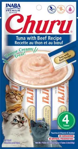 Inaba Churu Tuna Beef 2Oz 4Pk* 1
