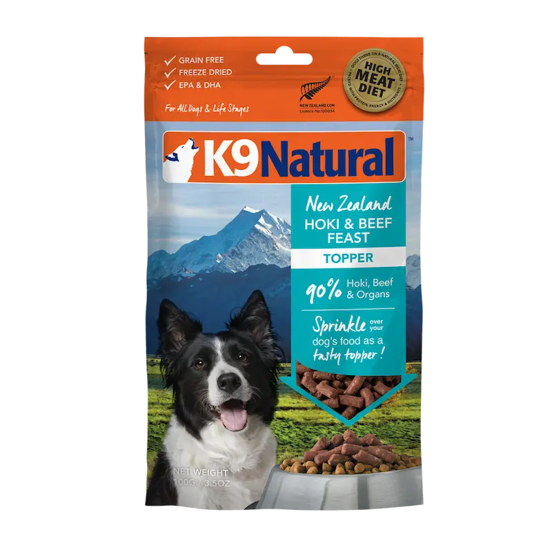 K9 Natural Freeze Dried Beef Feast 1