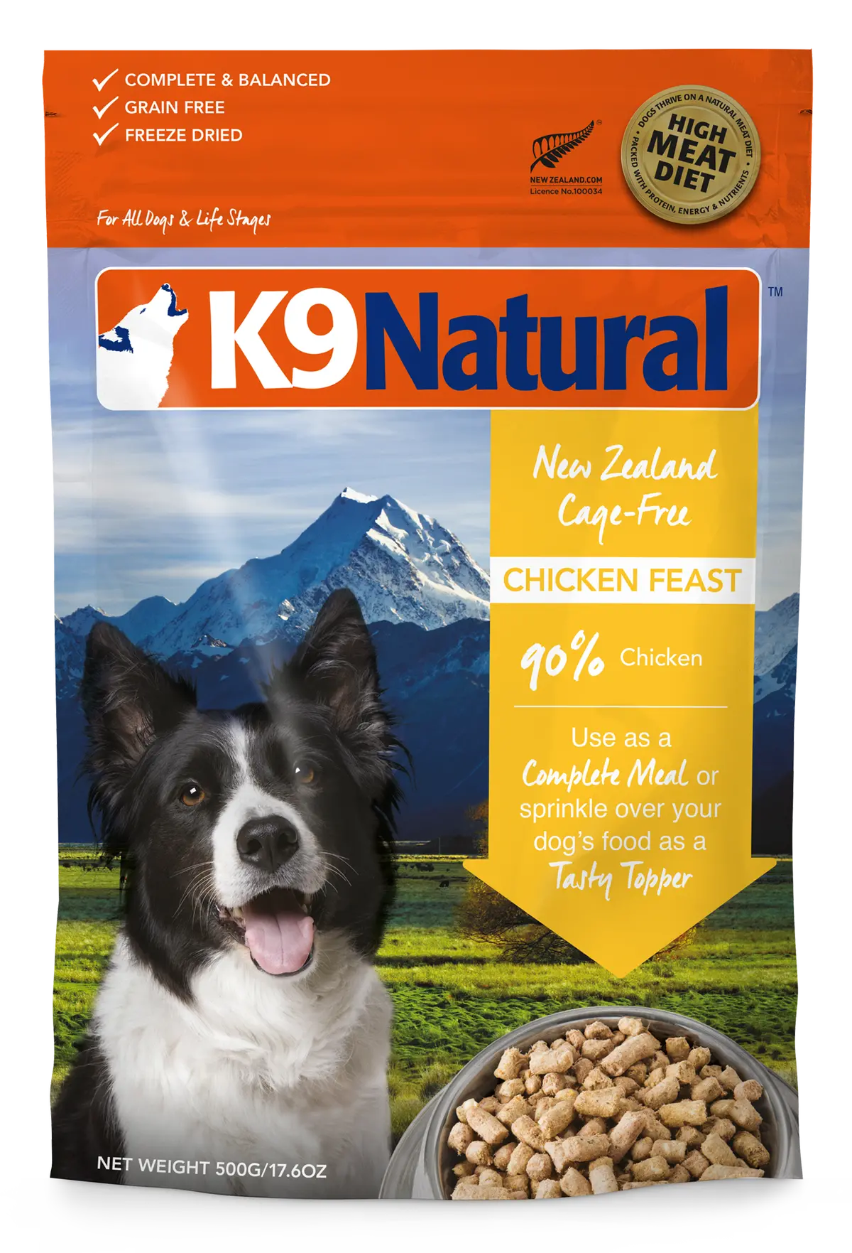K9 Natural Freeze Dried Chicken Feast 1