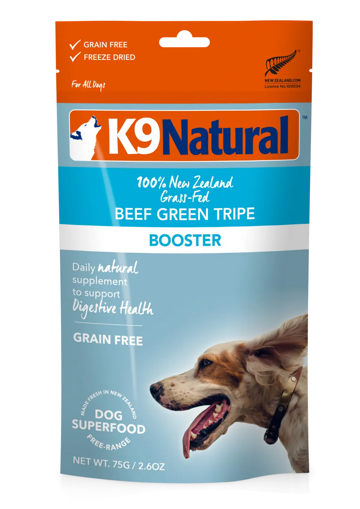 K9 Natural Freeze Dry Beef Green Tripe Topper 1