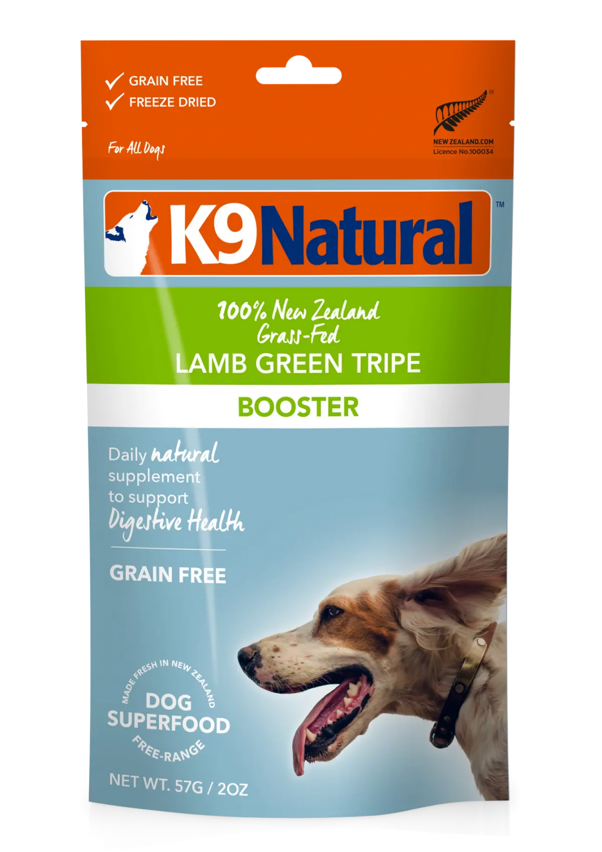 K9 Natural Freeze Dry Lamb Green Tripe Topper 1