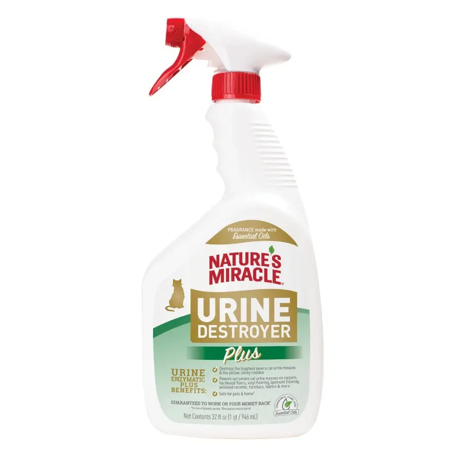 Nature's Miracle Cat Urine Destroyer Plus 32Oz 1