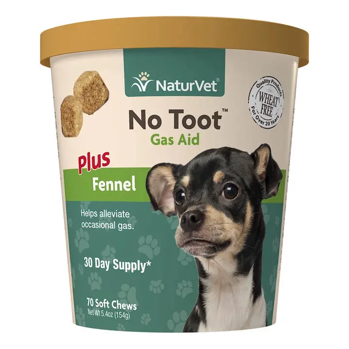 Naturvet No Toot Gas Aid 70Ct 1
