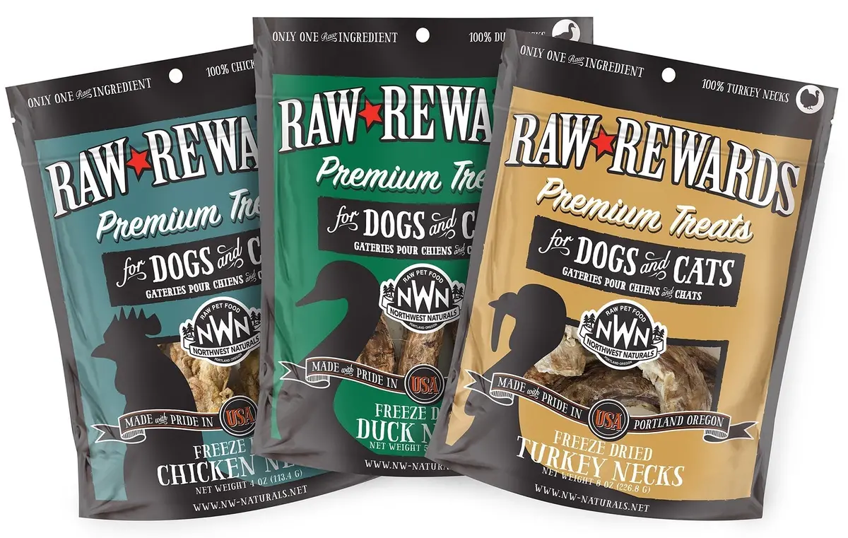 Northwest Naturals Freeze Dried Chicken Necks 4Oz 1