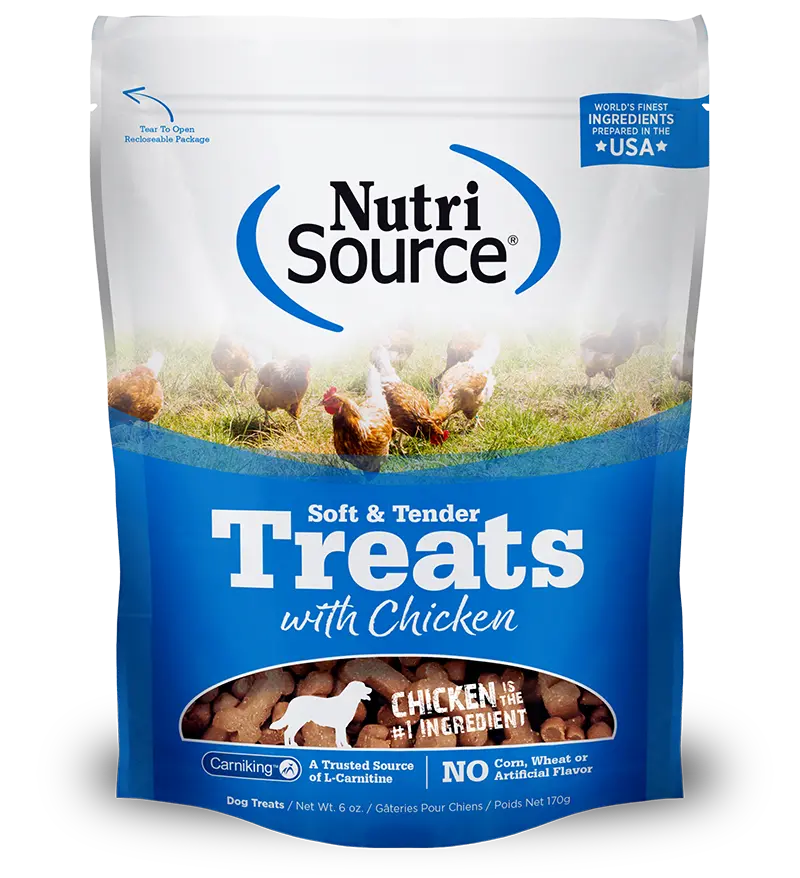 Nutrisource Dog Treat Soft Tender Chicken 1