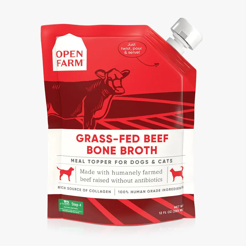 Open Farm Grass Fed Beef Bone Broth 1