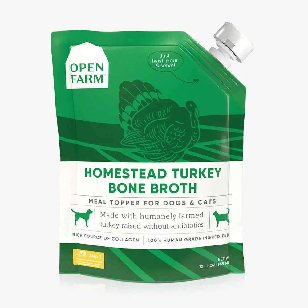 Open Farm Homestead Turkey Bone Broth 1