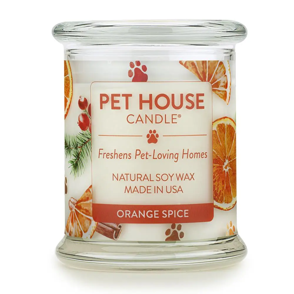 Pet House Candles Orange Spice 1